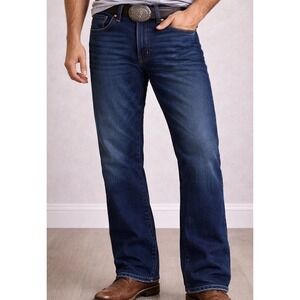 American Eagle Original Bootcut Jeans Men's 30x34 Dark Wash Flex Denim Preppy